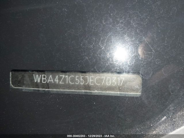 WBA4Z1C55JEC70317 BMW 430I