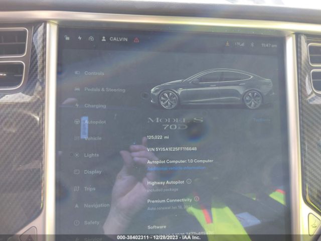 5YJSA1E25FF116648 Tesla Model S 70d/85d/p85d