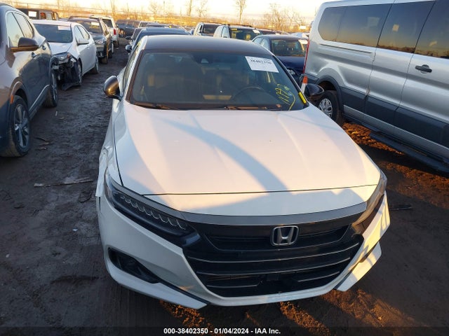 2022 HONDA ACCORD SPORT VIN: 1HGCV1F37NA008136
