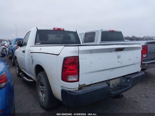 2012 RAM 1500 ST VIN: 3C6JD6AP6CG251152