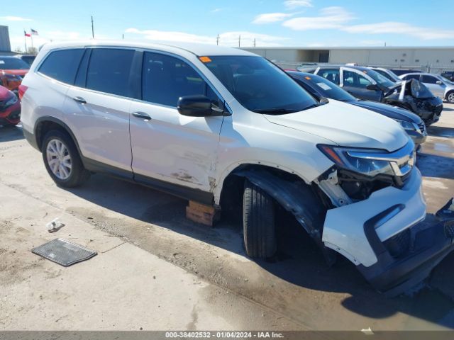 5FNYF5H19KB029092 Honda PILOT LX