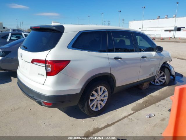 5FNYF5H19KB029092 Honda PILOT LX