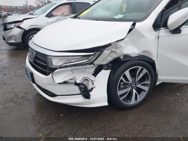 2022 HONDA ODYSSEY TOURING VIN: 5FNRL6H80NB013626
