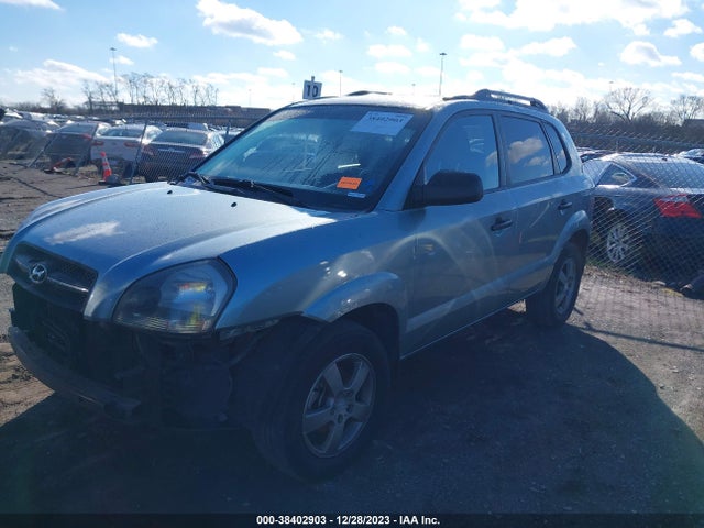 2007 HYUNDAI TUCSON GLS VIN: KM8JM12B27U633157