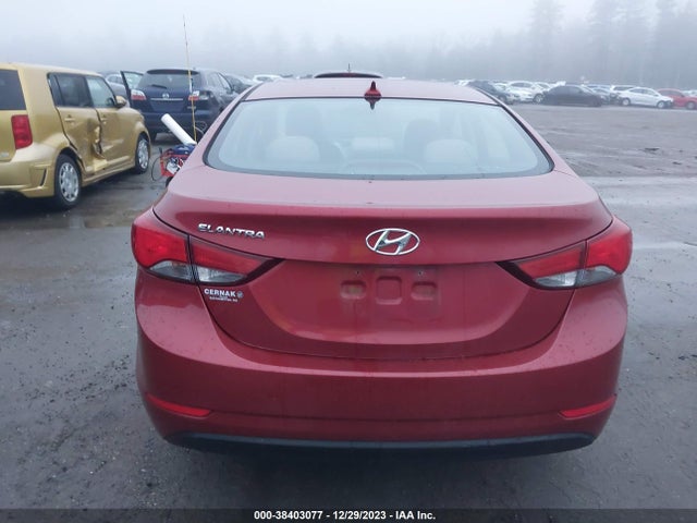 Hyundai ELANTRA SE 2016 5NPDH4AE0GH793762 Image 16