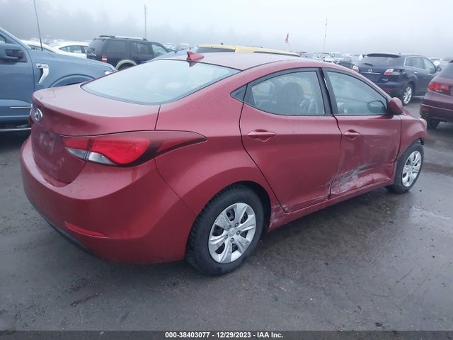 Hyundai ELANTRA SE 2016 5NPDH4AE0GH793762 Image 4