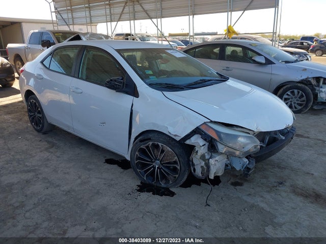 38403089 :رقم المزاد ، 2T1BURHE8GC712337 vin ، 2016 Toyota Corolla S Plus مزاد بيع