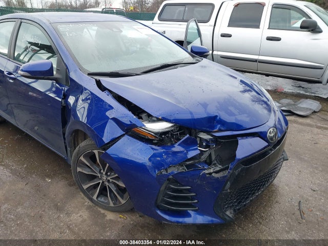 2018 TOYOTA COROLLA SE VIN: 2T1BURHE2JC049158