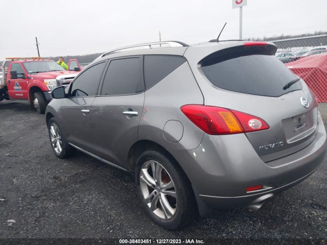 2009 NISSAN MURANO LE VIN: JN8AZ18WX9W119231