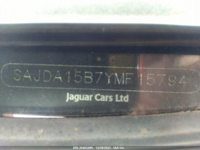 2000 JAGUAR XJR SAJDA15B7YMF15794 Photo 8