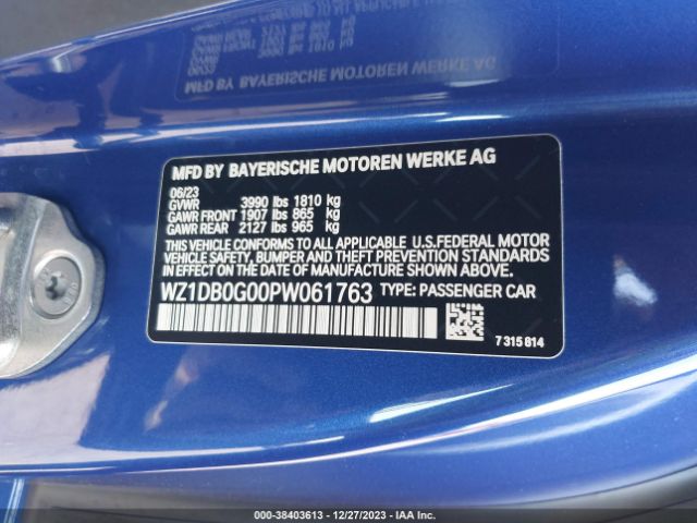 2023 TOYOTA GR SUPRA WZ1DB0G00PW061763 Photo 8