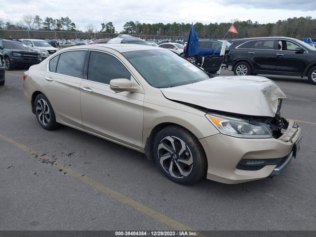 2016 HONDA ACCORD EX-L V-6 VIN: 1HGCR3F80GA013371