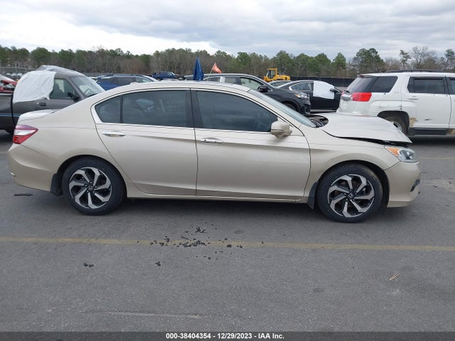 2016 HONDA ACCORD EX-L V-6 VIN: 1HGCR3F80GA013371