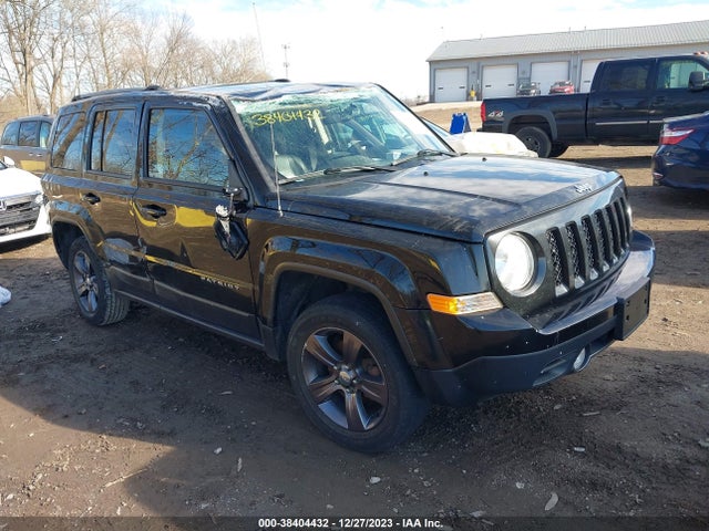 2016 JEEP PATRIOT HIGH ALTITUDE EDITION VIN: 1C4NJRFB5GD639719
