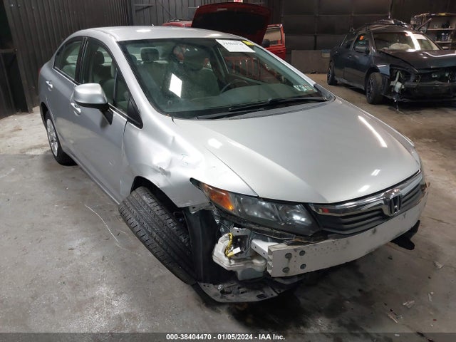 2012 HONDA CIVIC LX VIN: 19XFB2F5XCE046370