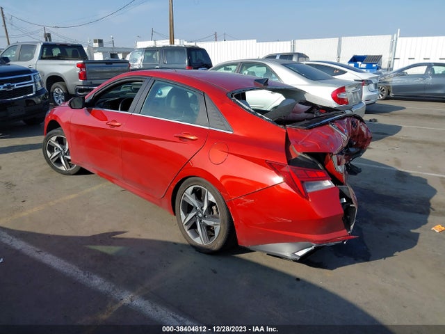 2021 HYUNDAI ELANTRA LIMITED VIN: KMHLP4AG5MU139935