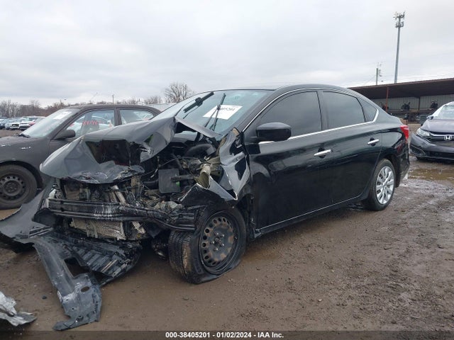 2016 NISSAN SENTRA SV VIN: 3N1AB7APXGY293802