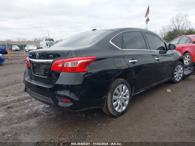 2016 NISSAN SENTRA SV VIN: 3N1AB7APXGY293802
