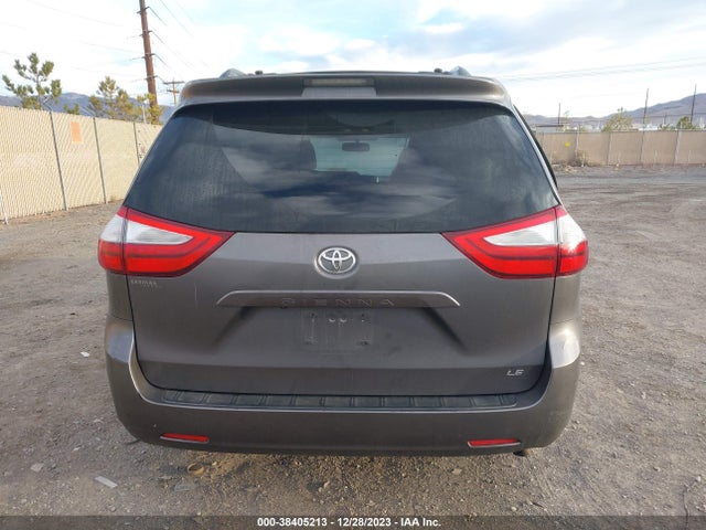 2017 TOYOTA SIENNA LE 8 PASSENGER VIN: 5TDKZ3DC1HS783164
