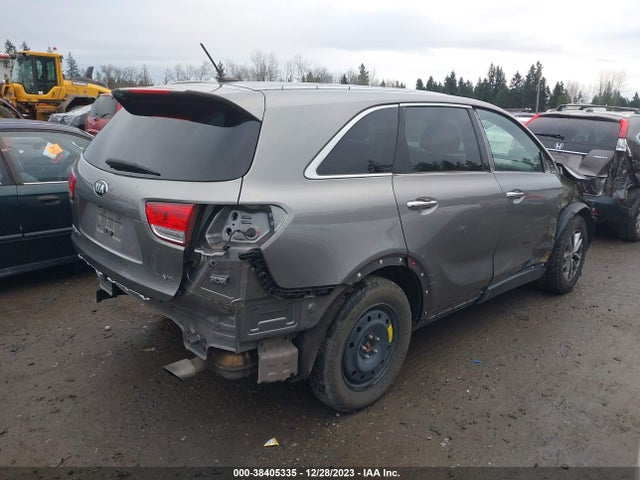 2016 KIA SORENTO 3.3L LX VIN: 5XYPGDA51GG131552