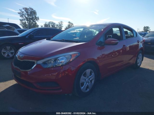 KNAFX4A65G5549140 KIA FORTE LX