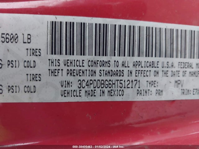 Dodge Journey Sxt Awd 2017 3C4PDDBG6HT512171 Image 9