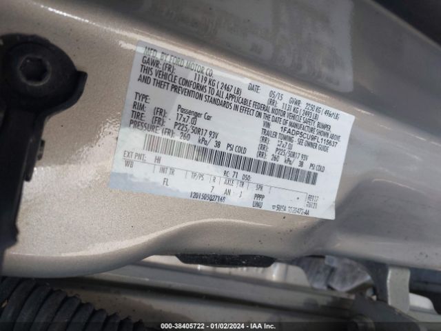 1FADP5CU9FL115637 Ford C-max Energi Sel