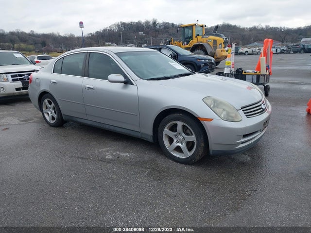 2003 INFINITI G35 LEATHER VIN: JNKCV51E63M011098