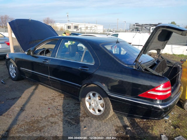 2001 MERCEDES-BENZ S-CLASS BASE A5 VIN: WDBNG70J01A138294