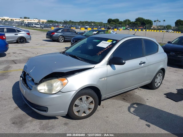 2007 HYUNDAI ACCENT GS VIN: KMHCM36CX7U047183