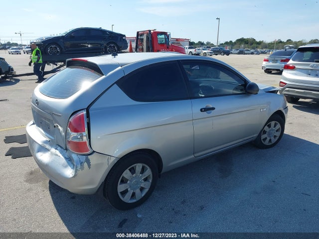 2007 HYUNDAI ACCENT GS VIN: KMHCM36CX7U047183