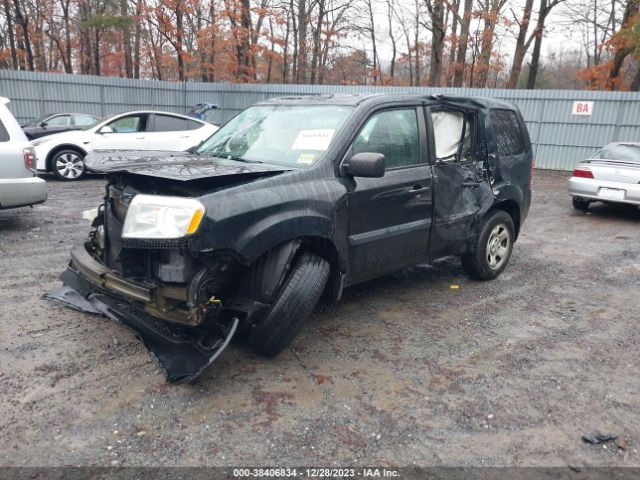 5FNYF4H24FB016033 Honda PILOT LX