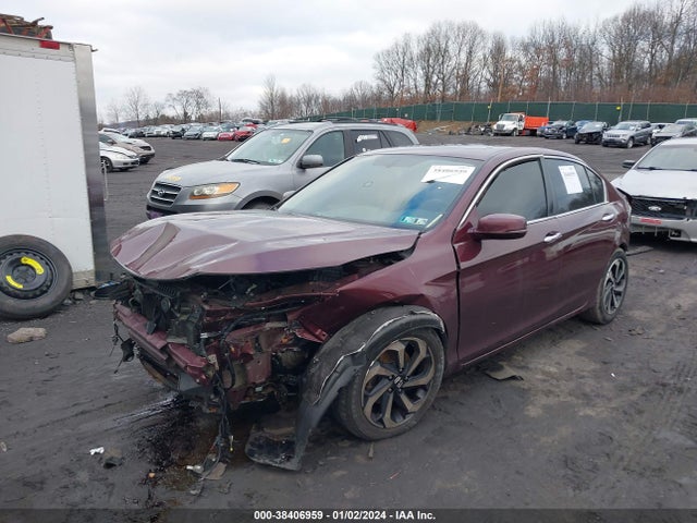 Honda Accord Ex-l 2017 1HGCR2F82HA137816 Image 2