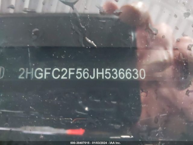 2HGFC2F56JH536630 Honda Civic Lx