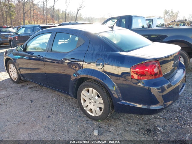 2013 DODGE AVENGER SE VIN: 1C3CDZAG6DN747763