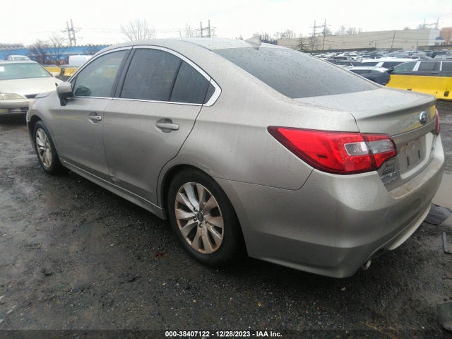 2016 SUBARU LEGACY 2.5I PREMIUM VIN: 4S3BNBC64G3052696
