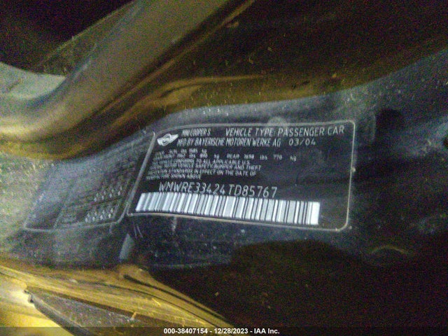 2004 MINI COOPER S WMWRE33424TD85767 Photo 8