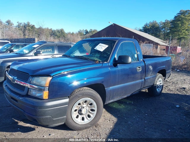 2005 CHEVROLET SILVERADO 1500 WORK TRUCK VIN: 1GCEC14X05Z112584
