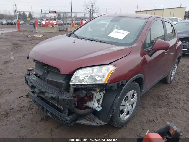 Chevrolet Trax 1ls 2016 3GNCJKSB8GL225274 Image 2