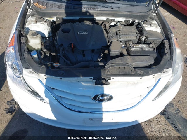 2013 HYUNDAI SONATA GLS VIN: 5NPEB4ACXDH516102