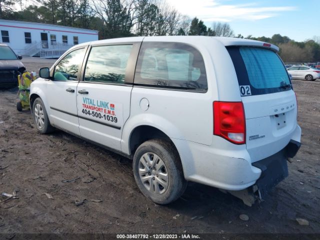 2C4RDGBG5GR348407 Dodge Grand Caravan American Value Pkg