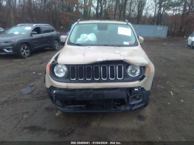 2016 JEEP RENEGADE LATITUDE VIN: ZACCJBBT3GPD82185