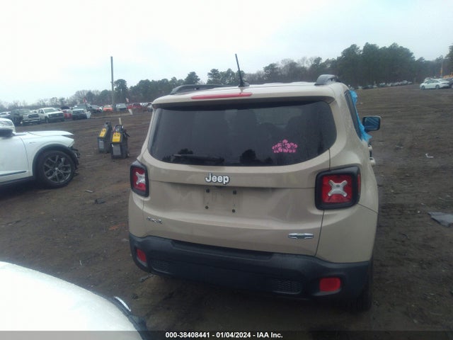 2016 JEEP RENEGADE LATITUDE VIN: ZACCJBBT3GPD82185