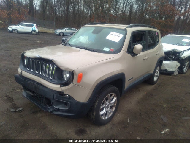 2016 JEEP RENEGADE LATITUDE VIN: ZACCJBBT3GPD82185