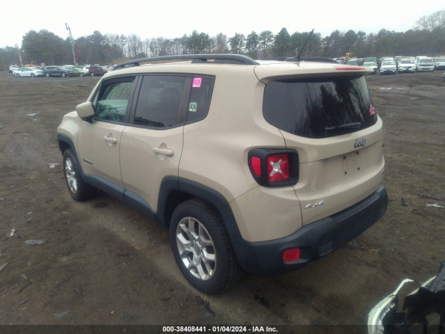 2016 JEEP RENEGADE LATITUDE VIN: ZACCJBBT3GPD82185