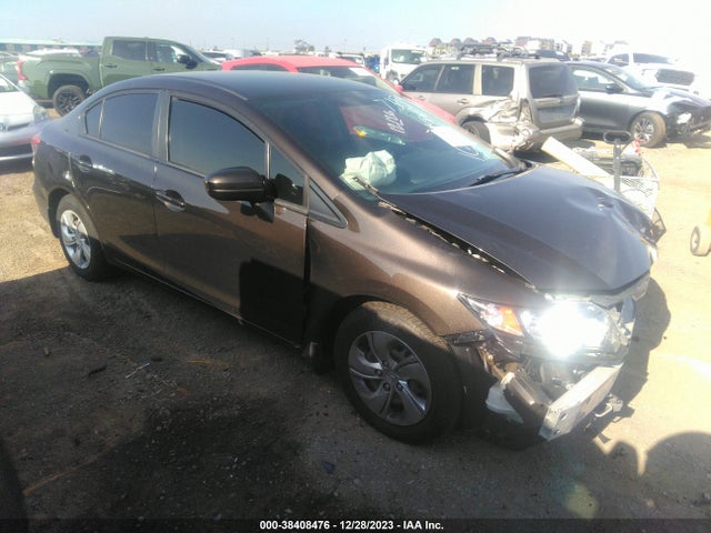 2014 HONDA CIVIC LX VIN: 2HGFB2F5XEH517359