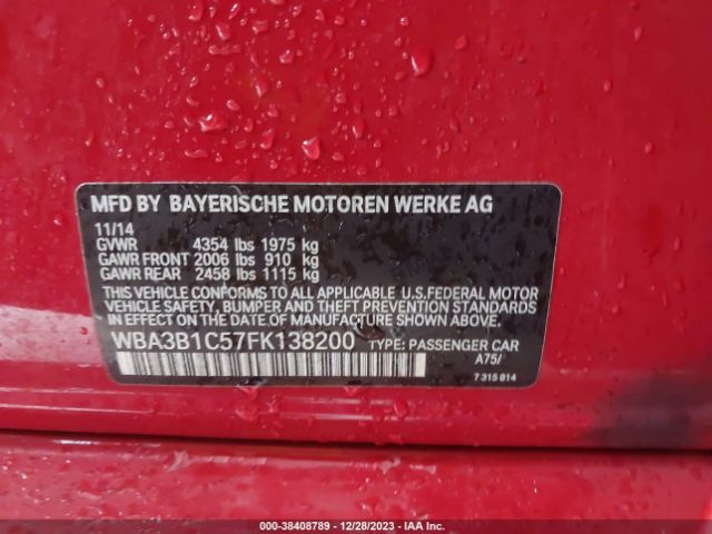 WBA3B1C57FK138200 BMW 320i