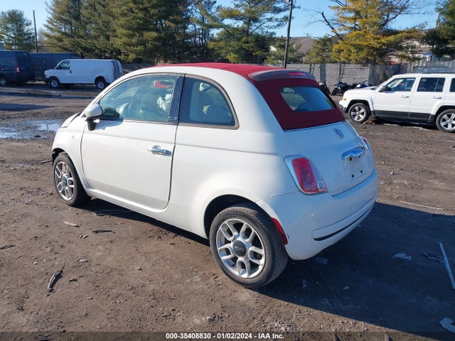 2012 FIAT 500C 3C3CFFDR9CT121225 Photo 2