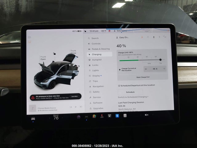 5YJYGAEE0MF187935 Tesla Model Y Long Range Dual Motor All-wheel Drive