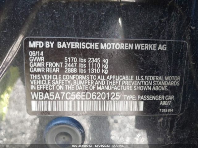 WBA5A7C56ED620125 BMW 528i Xdrive